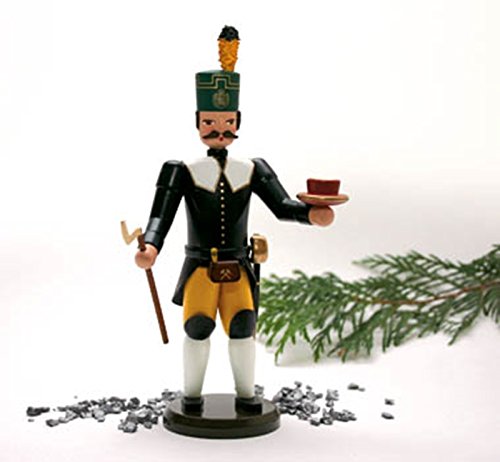 Figurine de mineur Noël 20cm déco de table artisanale allemande