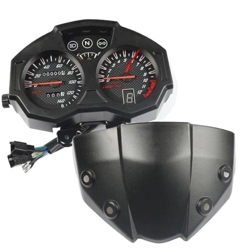 オートバイデジタル走行距離計 YBRZ YBR Z 125 YB125Z YB125ZR 計器用アウターケースカバー用オートバイスピードメーターダッシュボードメーターアセンブリ
