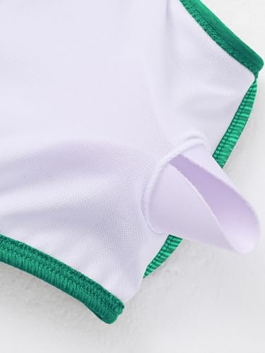 Image of Girl's 2 Piece Swimsuit Solid Spaghetti Strap Bikini Sets Beach Bathing Suit Swimwear for Teen Kids