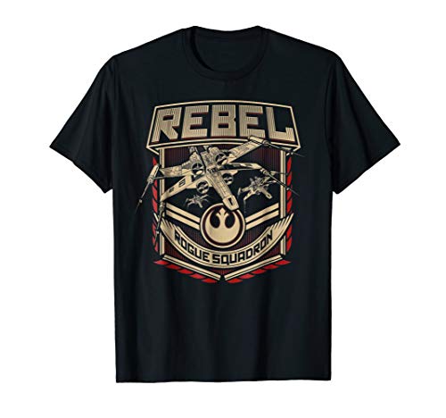 Star Wars X-Wing Rebels Rogue Squadron Badge Graphic T-Shirt