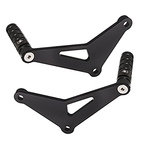 Rear Passenger Footrest Foot Pegs Bracket For Honda 2018-2022 Monkey 125 (Black) #TOP4