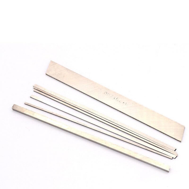 Generic HSS Steel Squar Bar Flat Rod Strip Various Sizes Length 200mm for Craft Tools