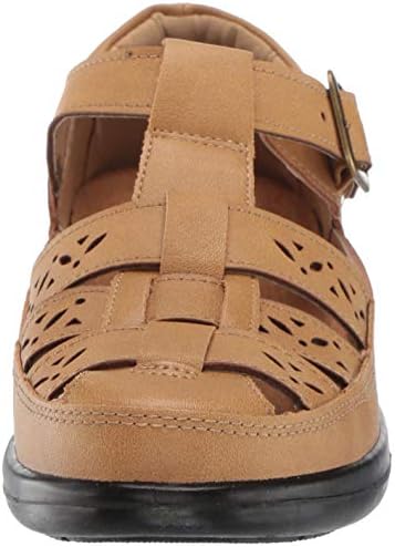 Easy Street Women's Dorothy t-Strap Comfort Casual Mary Jane Flat, Luggage, 6 N US | Image 1