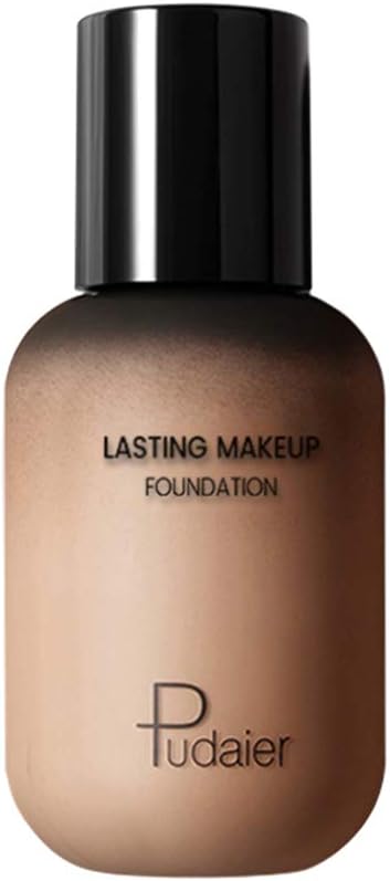 Lasting Makeup Foundation – Face&Body Liquid Foundation Lightweight Bottle Full Coverage Invisible Pores Covering Blemishes - for All Skin Types (40 mL)