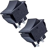 ToiCottage 2 Pcs 12volt 6V Compatible with Power Wheels Foot Pedal Switch Universal Accelerator Gas Pedal for Kids Ride on Car, Kids Electric Cars Replacement Parts Speed Foot Pedal Reset Switch