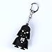 Little prince Star Wars Darth Vader Keychain with LED Flashlight & Sound Black
