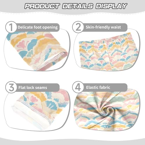 KLL Vintage Mandala Toddler Girls Cotton Leggings Soft Full Length Leg Yoga Pants Gym3