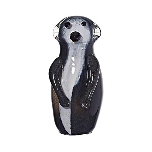 CRISTALICA Garden Flower Punto Glass Flower Trumpet Blossom Hanging red 27 cm incl. rod