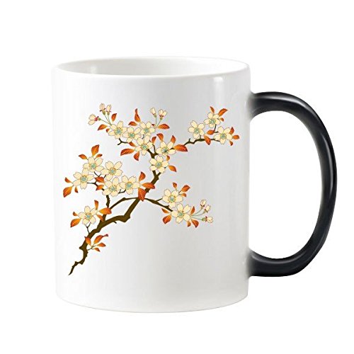 Mug sensible à la chaleur magique floral 350 ml