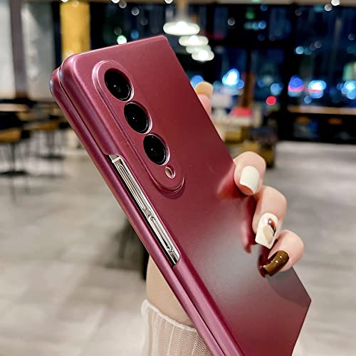 Coque Samsung Z Fold 3 rigide bleu sierra protection 2 en 1