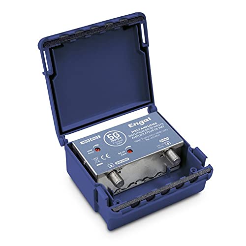 Amplificador de Mástil 1 Entrada UHF/VHF 1 Salida 30dB con LTE 5G