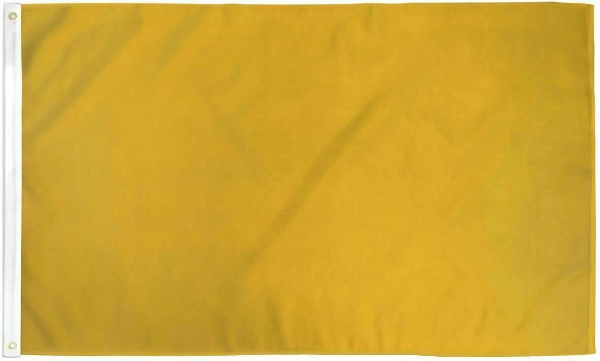 Solid Color Flag 2X3ft Blank Flag PRINTED NYLON FADE RESISTANT (Orange) image 3