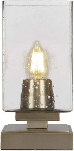 Vista 11 de Toltec Lighting Luna - Lámpara de mesa con 1 luz en negro mate (52-MB-531)