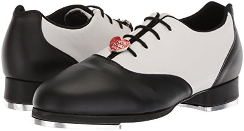 Bloch womens Chloé and Maud Dance Shoe, Black/White, 8.5 Medium US | Image 6
