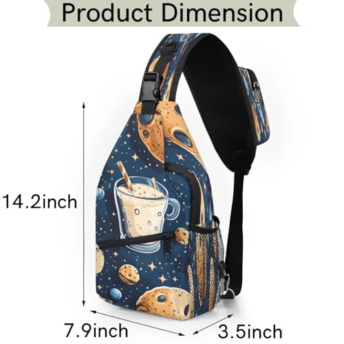 Bolso tipo Sling para mujeres y hombres unisex miniatura 2