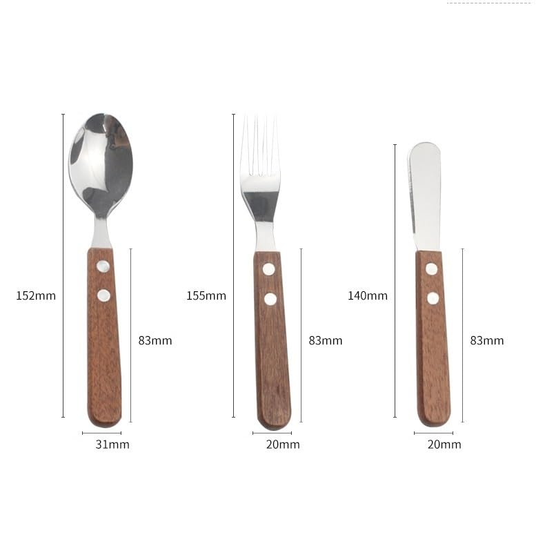 Set Cuchillos 3 Piezas Acero Inoxidable miniatura 2