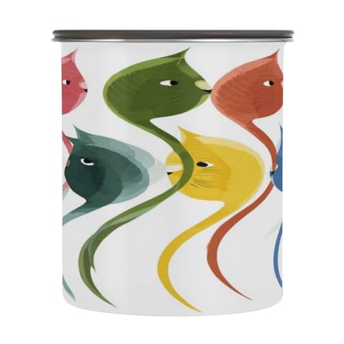 Contenedor de café acero inoxidable 900ml con tapa