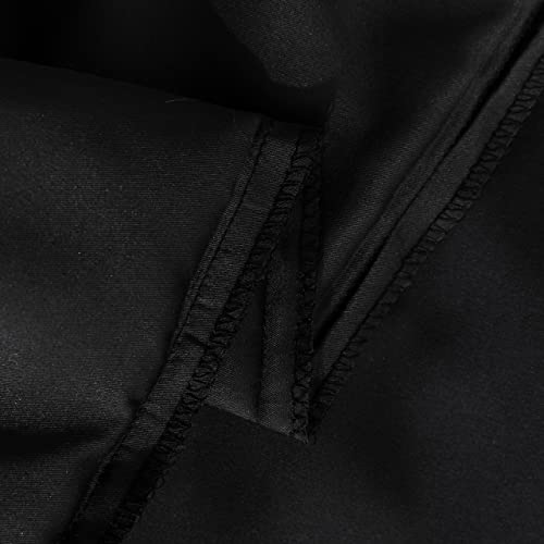 Image of NTBAY Queen Duvet Cover Set, 1 Duvet Cover and 2 Pillow Shams, Soft Brushed Microfiber Comforter Cover with Zipper Closure, Black