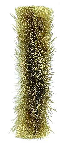 Image of Weiler 29178 Crimped Wire Wheel, 1-1 /2 inch Small Diameter, 0.05 inch Brass Fill, 3 /8 inch Arbor Hole, Made in the USA (Pack of 10)