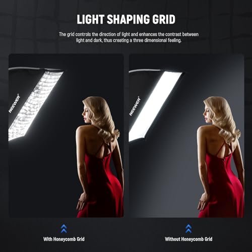 Diffuseur softbox rectangulaire pliable Bowens pour projecteur vidéo LED - 5