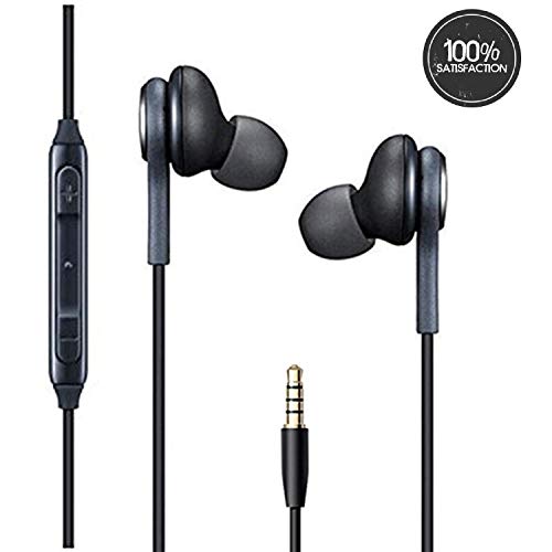 in Ear Stereo Headphones w/Microphone Compatible with Samsung Galaxy S9/S9+ S8/S8+ Note8 /
