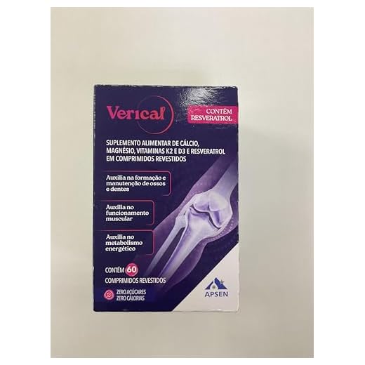 Verical - Cálcio, Magnésio, Vit K2 E D3 + Resveratrol