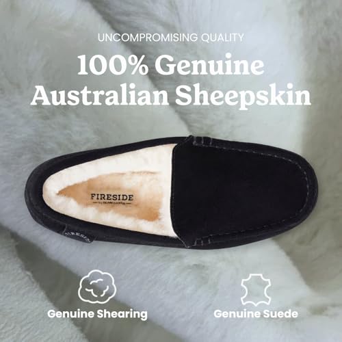 Image of Fireside By Dearfoams Women's Mel Shearling Moccasin