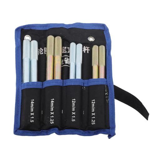 shenruifa 8Pcs Wheel Alignment Pin Metal Wheel Hanger Positioning Balancing Tools for Changing Tires On Cars with Lug Bolts