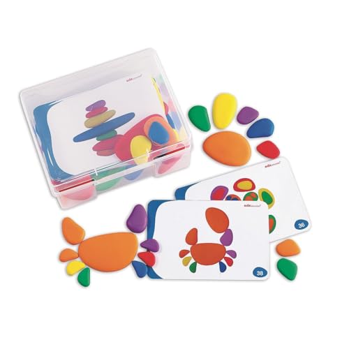 Rainbow Pebbles Sorting Stones and Activity Card Set