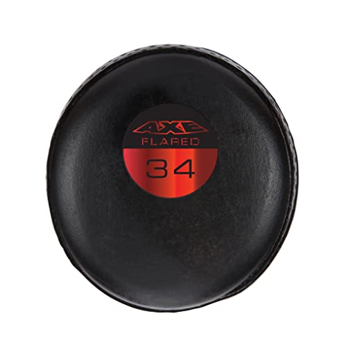 Axe Bat Flared Pro Series Model 271 Charged Finish Maple Cupped Wood Baseball Bat With Hypertack Grip Tape, Grey/Black/Red, 32 In. #TOP4