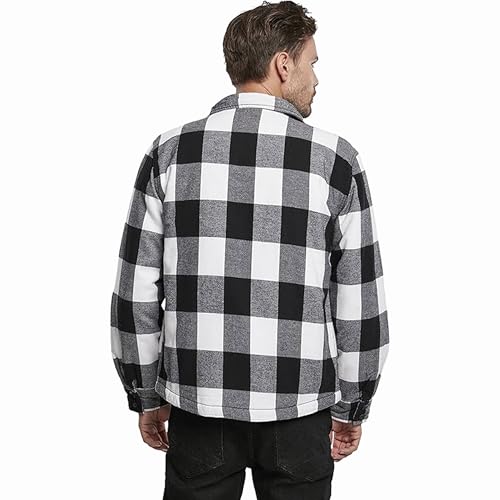 Image of Brandit Men's Lumber Jacket Black /Blue