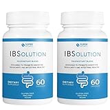 IBSolution - Digestive Health Supplement, Gas, Bloating, Diarrhea, Constipation Relief, Abdominal Pain, With Psyllium, Promote Regularity, Supports Gut Health, Made in USA - 60 Vegan Capsules, 2-Pack