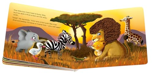 Ravensburger Play+ Are you a lion like me?, Baby book 18+ months: Read, touch and feel