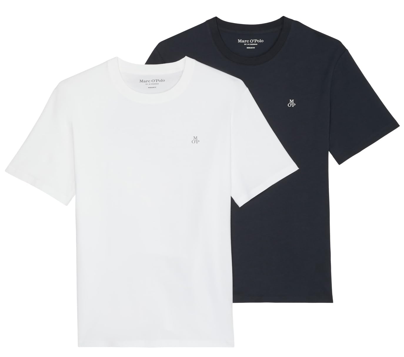 Marc OߴPolo Herren T-Shirts aus Bio-Baumwolle 2er Pack