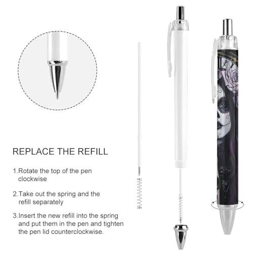 Stylos à bille rétractables de travail pour la maison et le bureau - 4