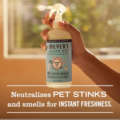 Image of MRS. MEYER'S CLEAN DAY Pet Odor Neutralizer, Coconut Leaf Scent, 12oz