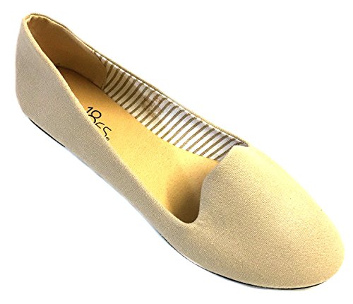 Image of Shoes 18 Womens Faux Suede Rhinestone Ballerina Ballet Flats Shoes