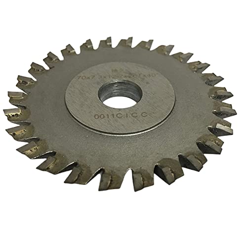 26teeth Milling Cutter 0011C I.C.C.(70X7.3X12.7) for Wenxing Machine100D,100E,100E1,100F,100G,101,201C,201D(one piece)