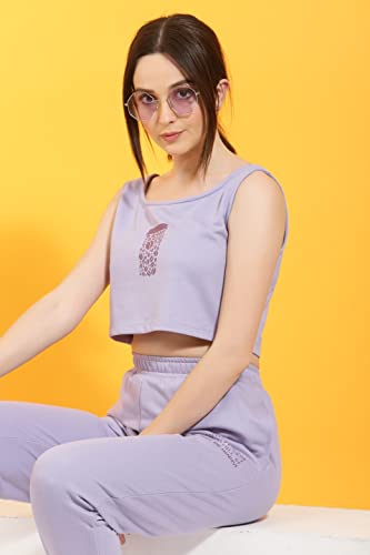 Image of Rigo Printed Waffle Knit Tie & Dye Top and Shorts Co-ord Set for Women | Half Sleeves & Sleeveless Co-ords Set for Women | Stylish Dresses for Women | Night Wear, Beach Wear, Vacation Wear Outfit