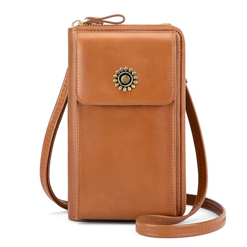 Image of RONSIN Small Crossbody Bags for Women Cell Phone Purse RFID Blocking Wallets Mini Shoulder Bag