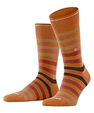 Burlington Blackpool M So algodón estampados 1 par, Calcetines Hombre, Naranja Blush 8415, 40-46