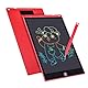 Bunte LCD Schreibtafel 12 Zoll，LCD Writing Tablet Elektronischer Tablette Grafiktablet Digitaler Drawing Pad，Kinderspielzeug FÜR 3-12 Jahre Alte Mädchen (rot)