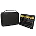 Aproca Hard Travel Storage Case for Logitech K480 Bluetooth Multi-Device Keyboard (Black)