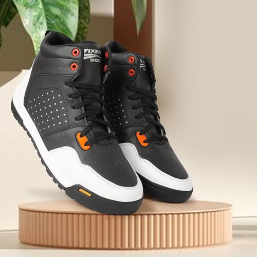 Image of Zixer Woodlend Bike Riding Tracking Stylish Jungle High Ankle Boots For Boys High Tops For Men