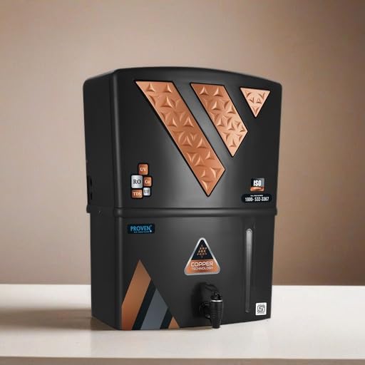 Proven Eleven RO Water Purifier | 10-Stage Purification with RO+UV+UF+TDS+AC Tech | Water Saver (Up to 60%) | Taste Adjuster | For Borewell, Tanker & Municipal Water | Made in India | 10L Storage view 2