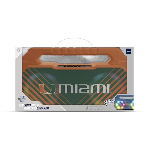 Image of SOAR NCAA Unisex NCAA Wireless Boombox Speaker