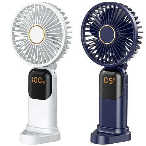 Ventilateur personnel puissant Feng Shui contre la chaleur lot de 2 sans fil USB