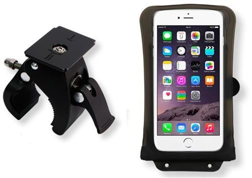 DiCAPAc Action DPB-C1 Set waterproof bag for Smartphones up to max. 5.1 inch display and Bike Mount / Bike Mount by DiCAPac Cover