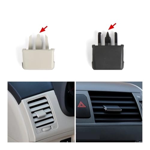 Rejilla de aire acondicionado Corolla E15: repara la salida de ventilación rota 2