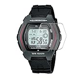 Puccy 3 Pack Screen Protector Film, compatible with CASIO HDD600-1AV HDD-600 Series TPU Guard for...